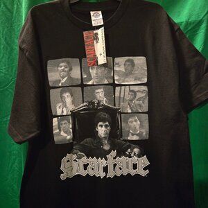 Vintage Delta Pro Weights Unisex Scarface Crew Neck T-Shirt XL New! Never Worn.